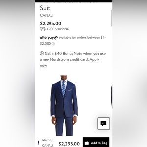 Canali suit